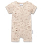 Aster & Oak Safari Adventure Zip Romper