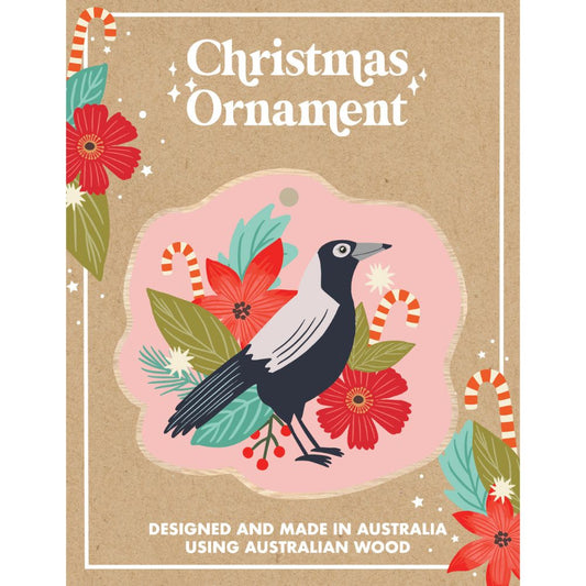 Aero Christmas Ornament - Magpie
