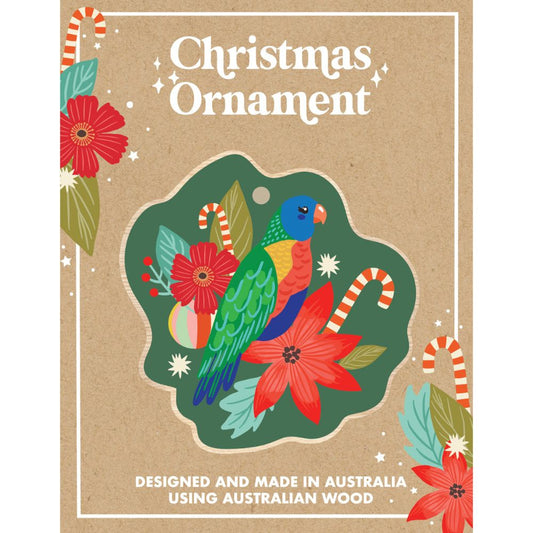 Aero Christmas Ornament - Rainbow Lorikeet