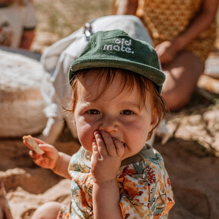 Banabae Kids Cord Cap - Old Mate Moss