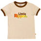 Banabae Organic Cotton T Shirt Retro Ringer - Little Ripper