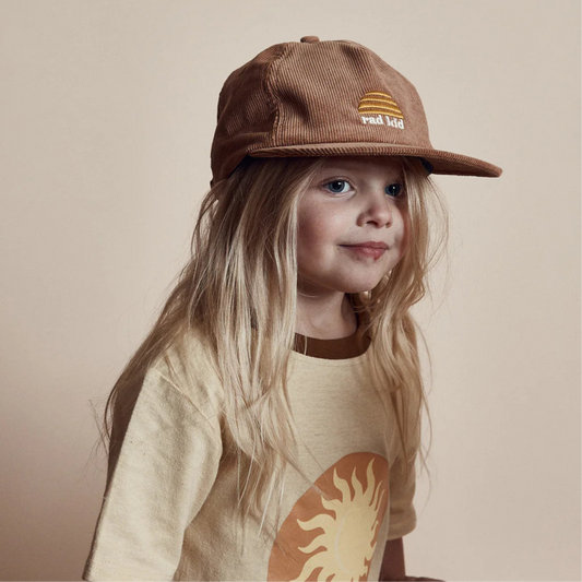 Banabae Kids Cord Cap - Rad Kid Tan
