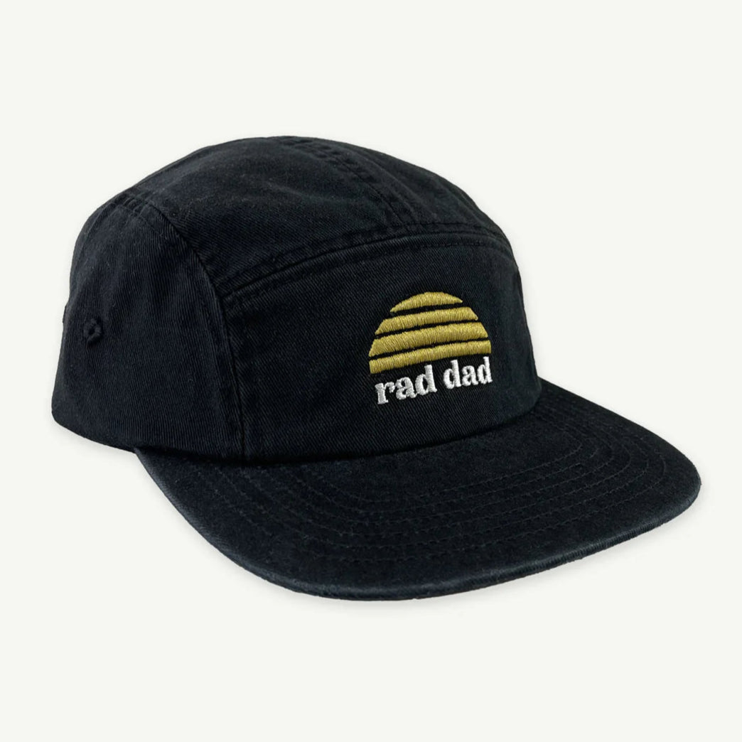 Banabae Adult Cap - Rad Dad Washed Black