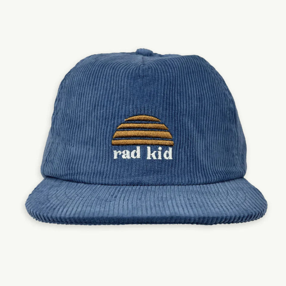 Banabae Kids Cord Cap - Rad Kid Denim Blue