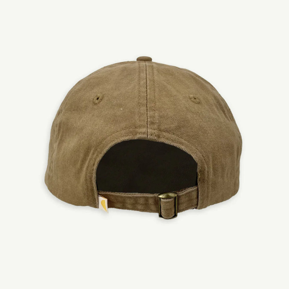 Banabae Adult Washed Baseball Cap - Rad Dad Desert Sand