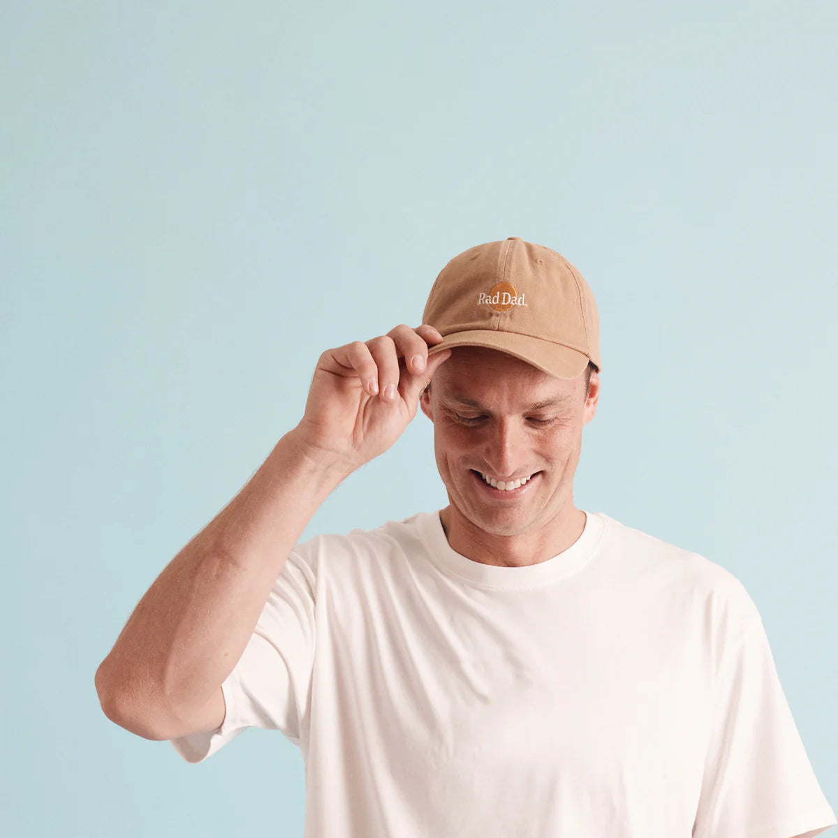 Banabae Adult Washed Baseball Cap - Rad Dad Desert Sand