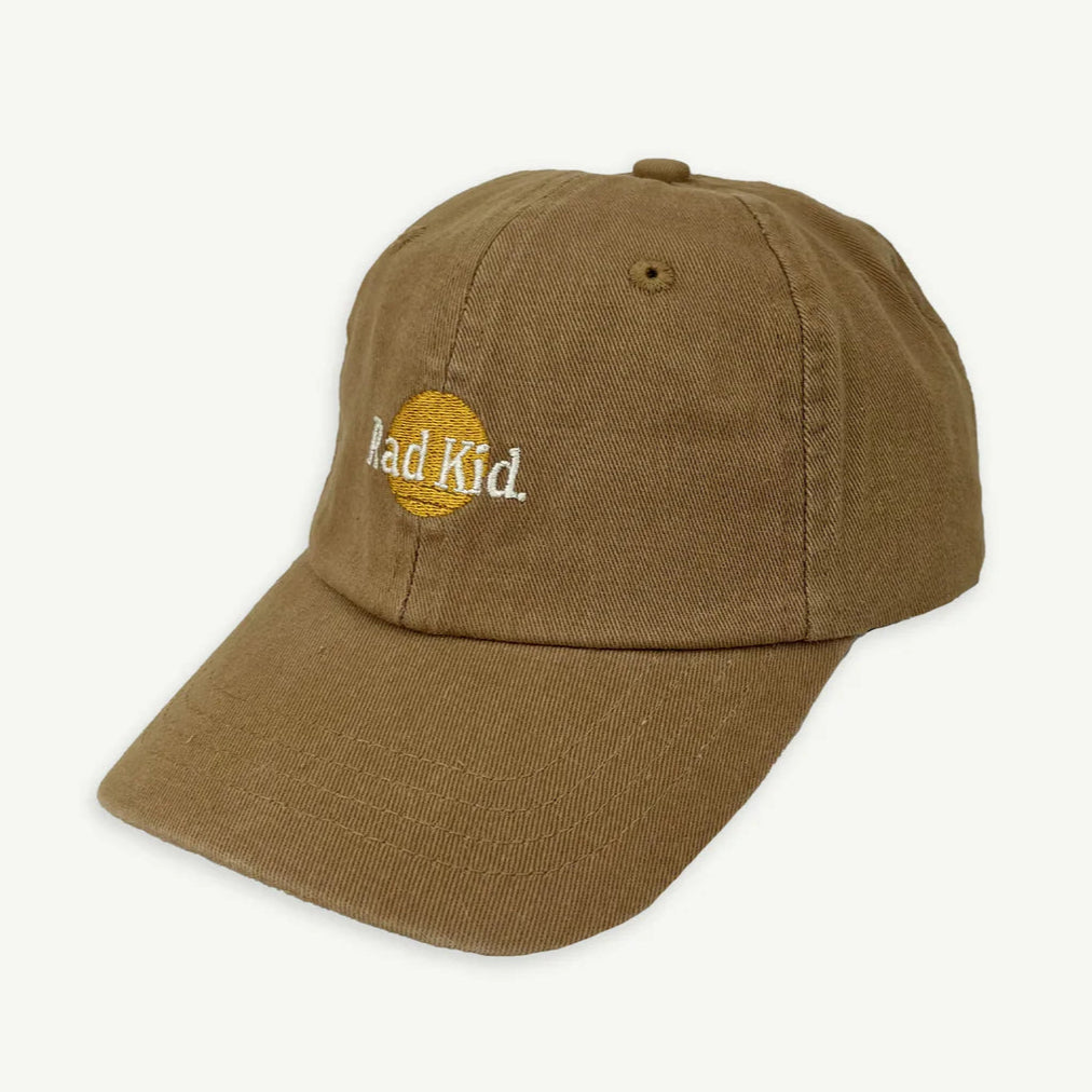Banabae Kids Washed Baseball Cap - Rad Kid Desert Sand