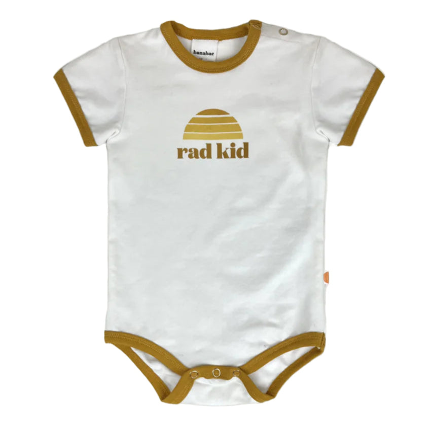 Banabae Organic Cotton Classic Onesie - Rad Kid