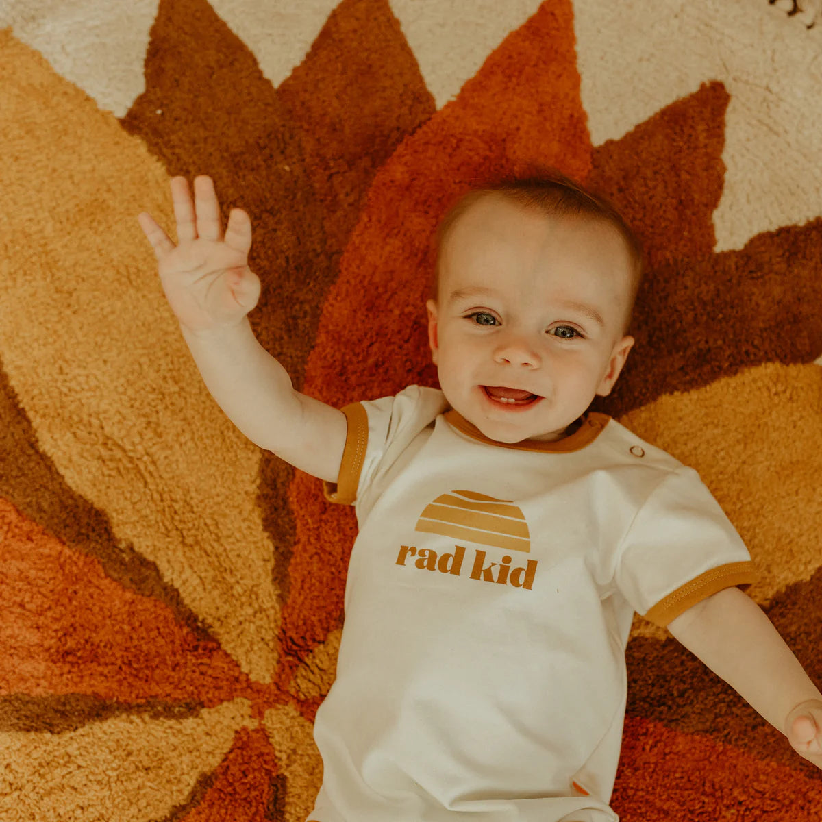 Banabae Organic Cotton Classic Onesie - Rad Kid