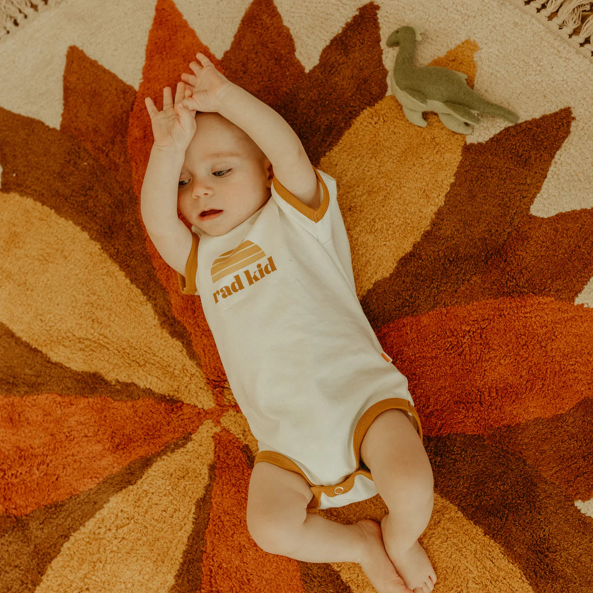 Banabae Organic Cotton Classic Onesie - Rad Kid