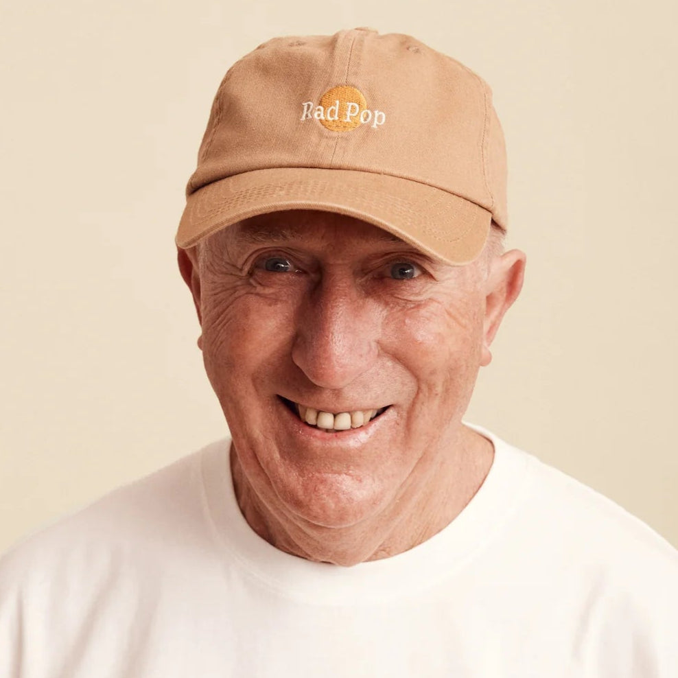 Banabae Adult Washed Baseball Cap - Rad Pop Desert Sand