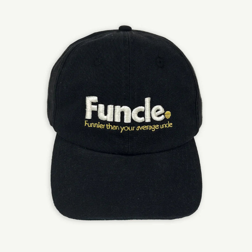 Banabae Adult Washed Baseball Cap - Black Funcle