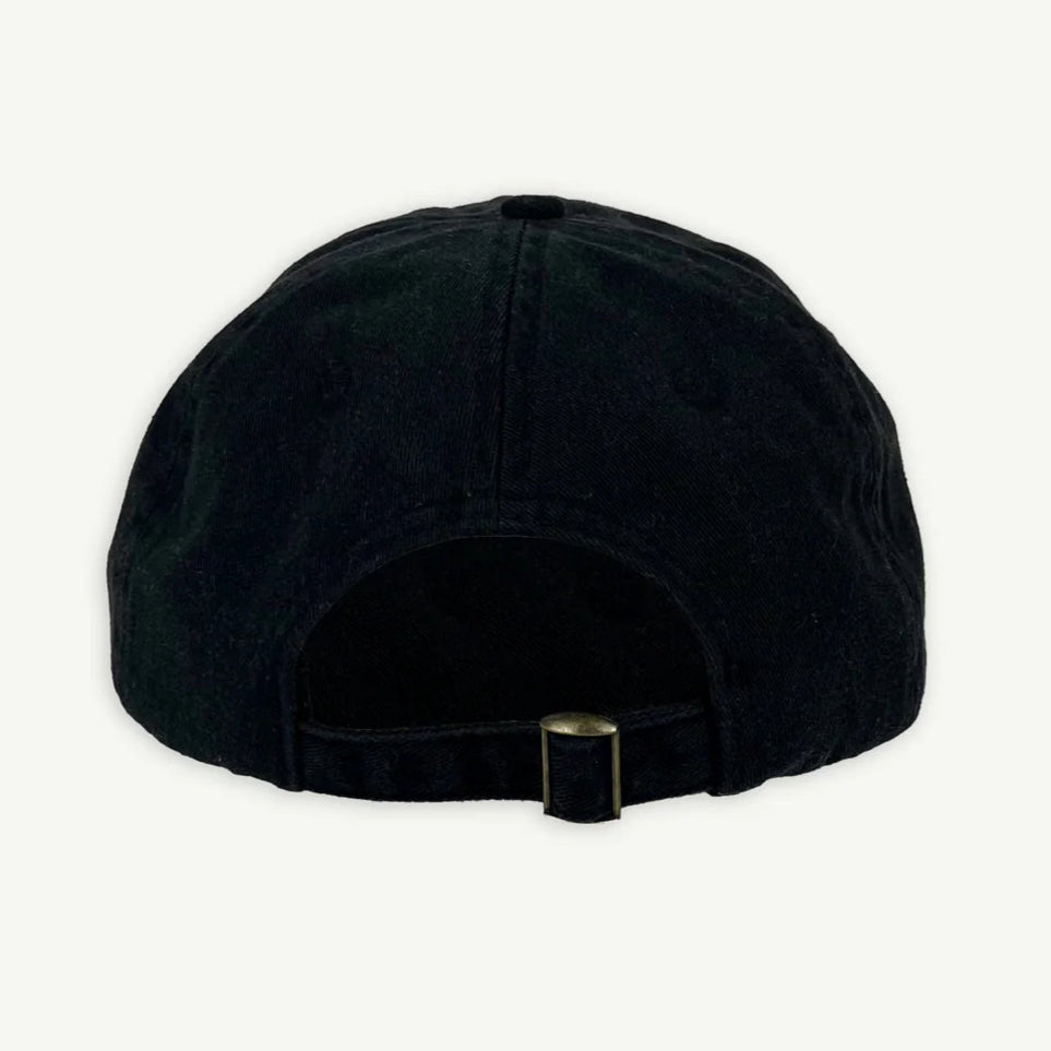 Banabae Adult Washed Baseball Cap - Black Funcle