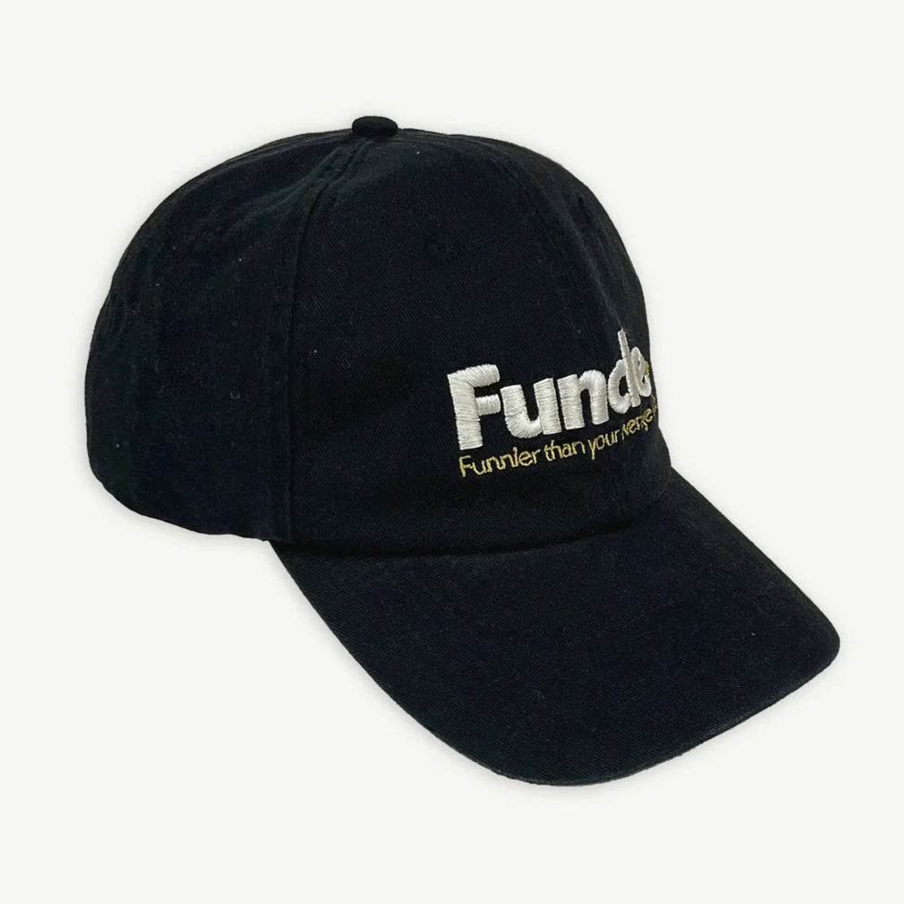 Banabae Adult Washed Baseball Cap - Black Funcle