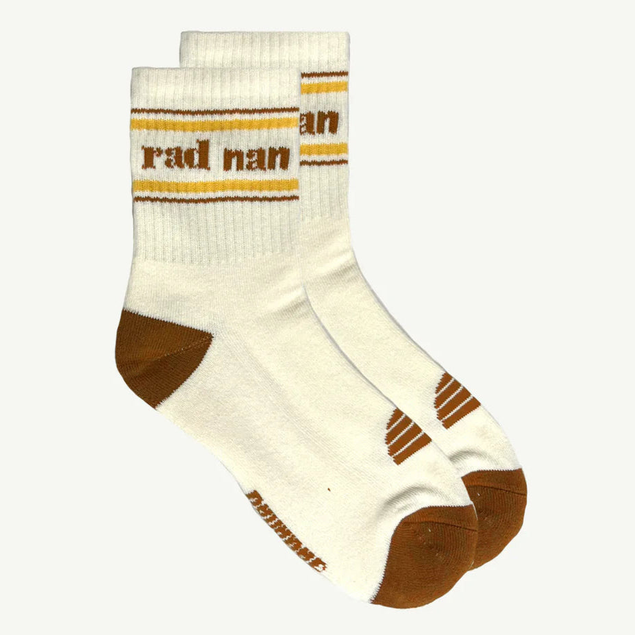 Banabae Organic Cotton Crew Sock - Rad Nan