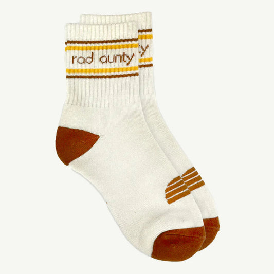 Banabae Organic Cotton Crew Sock - Rad Aunty