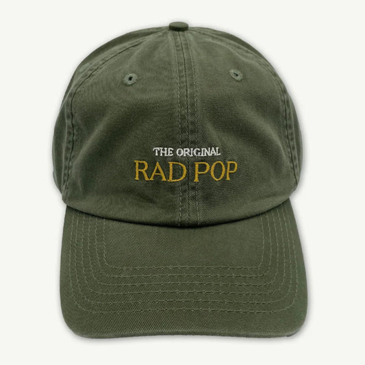 Banabae Adult Washed Baseball Cap - Rad Pop Khaki