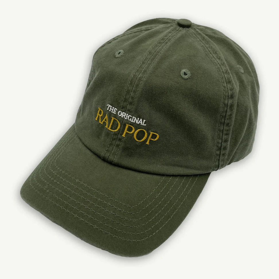 Banabae Adult Washed Baseball Cap - Rad Pop Khaki