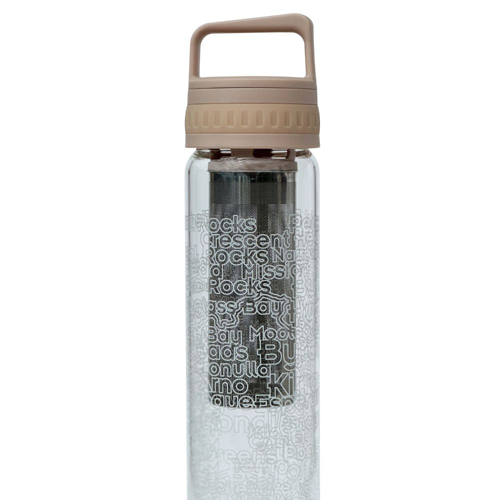 BBBYO Glass Coffee Brew Bottle 750ml - Hum Print