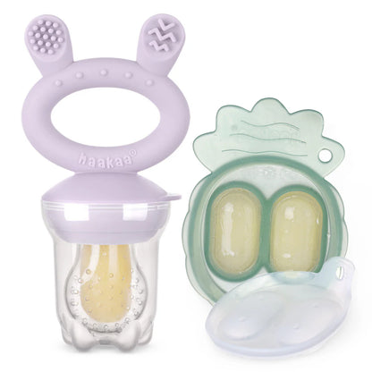 Haakaa Fresh Food Feeder with Mini Nibble Tray