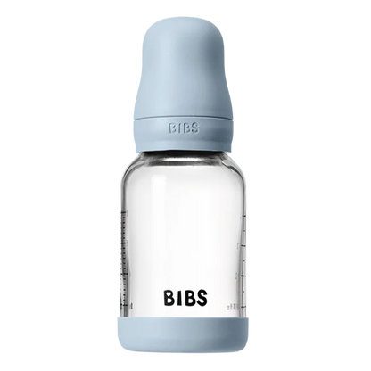 Bibs Glass Baby Bottle Complete Set 120ml - Latex