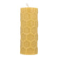 Bens Bees Beeswax Candle - Honeycomb Pattern (approx. 22 hours burn time)