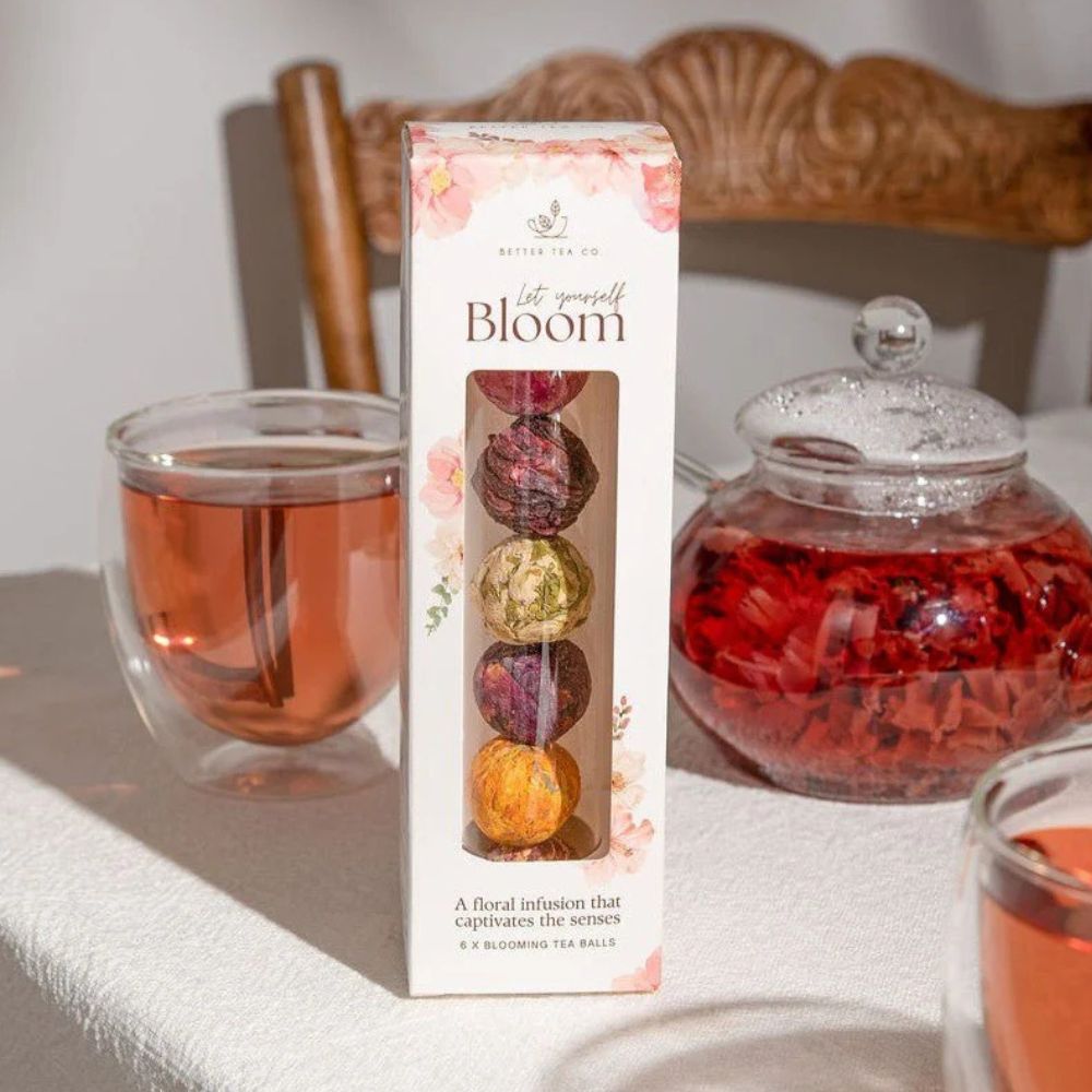 Better Tea Co. Blooming Tea - Tea Ball Tube 6pk image 1