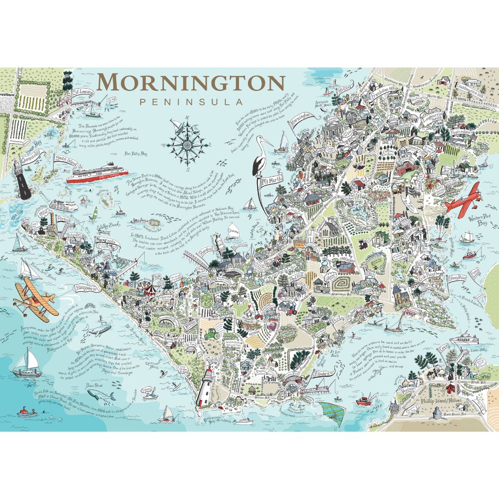 Jigsaw Puzzle 1000 Pieces - Mornington Peninsula
