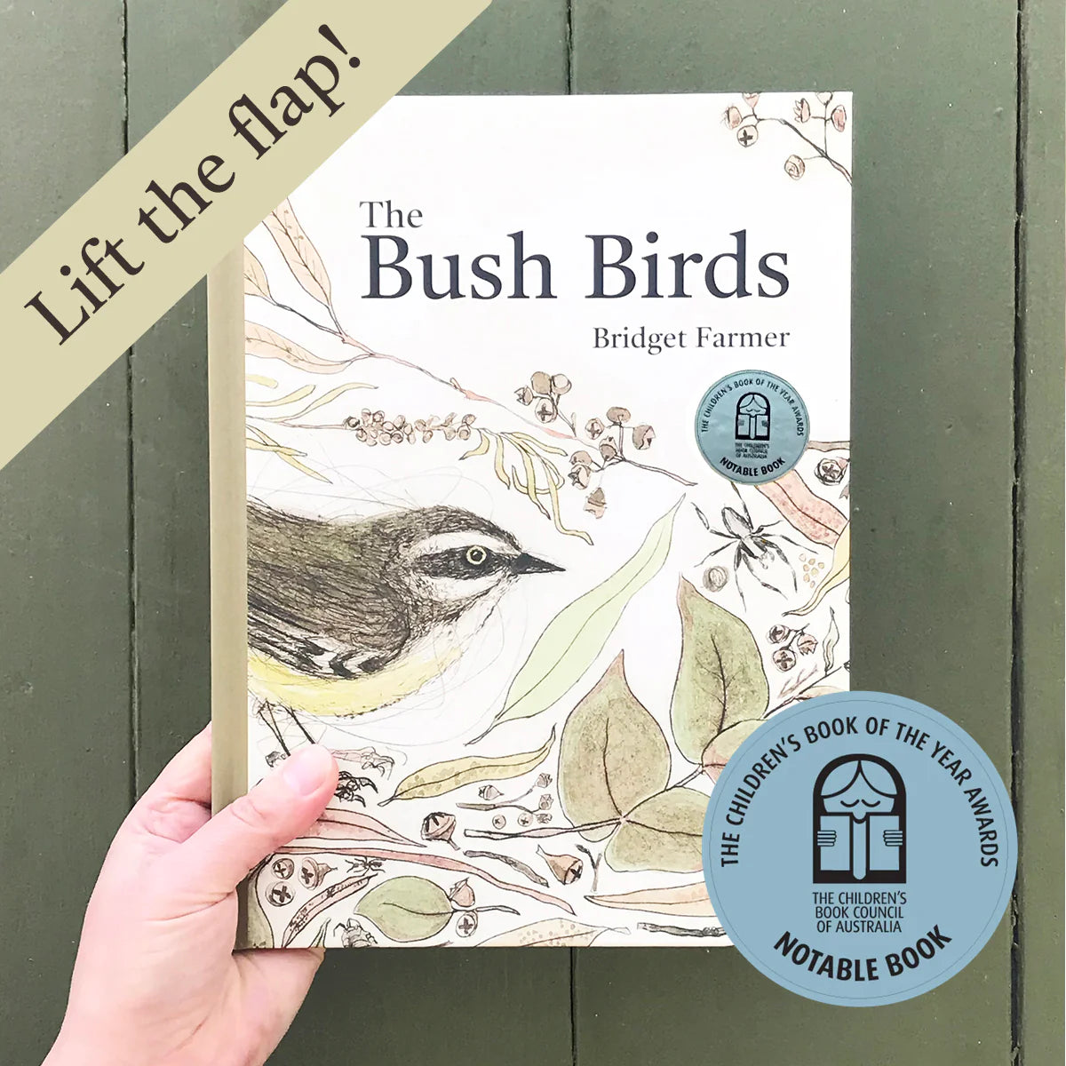 Bridget Farmer Lift-the-Flap Book - The Bush Birds