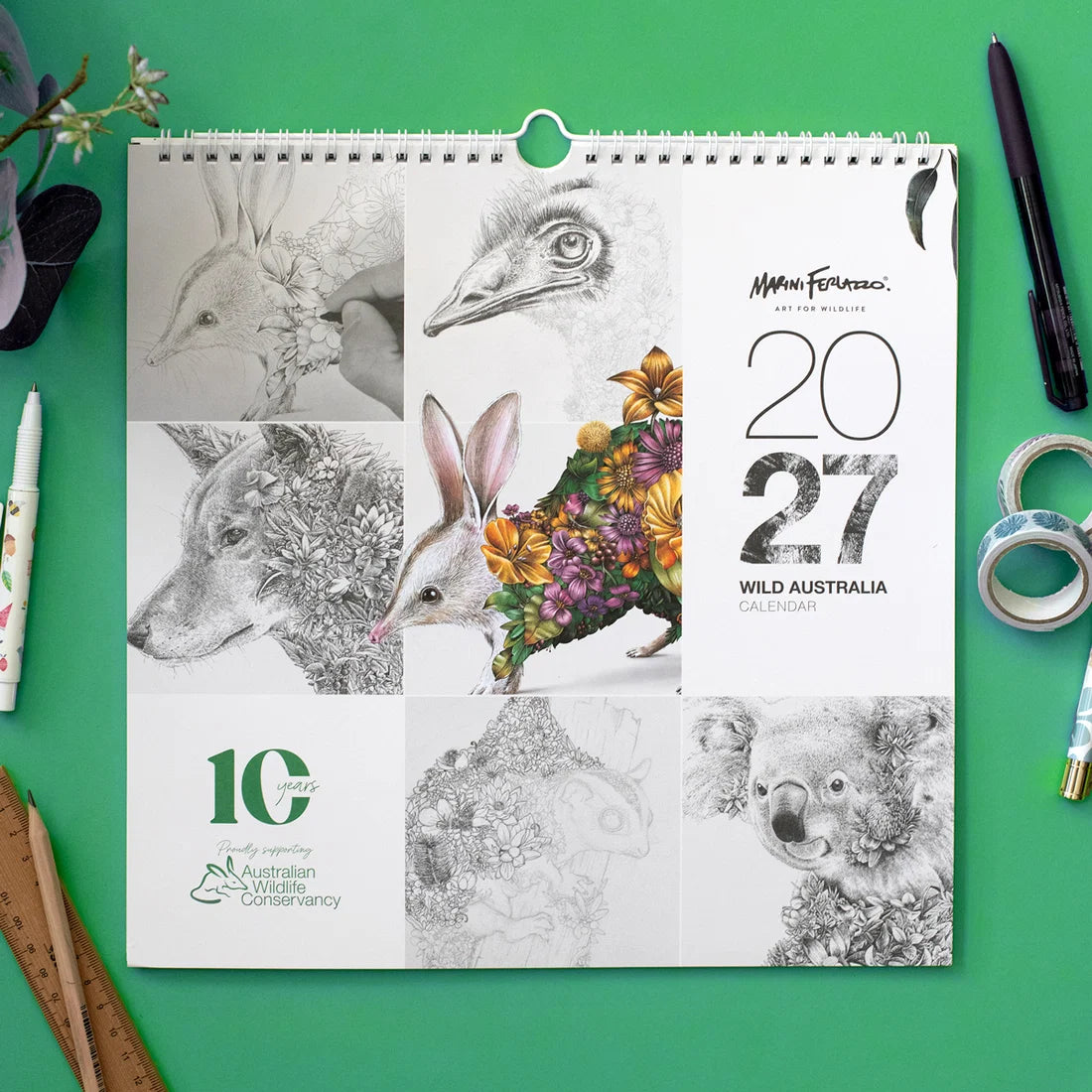 Marini Ferlazzo 2027 Calendar – Wild Australia