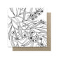 Earth Greetings Colouring Card Packs - Dream in Flowers