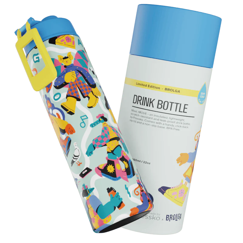Fressko Insulated Stainless Bottle MOVE 660ml - Brolga
