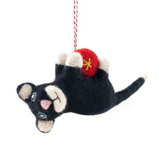 Christmas Decoration - Cat Black Bella