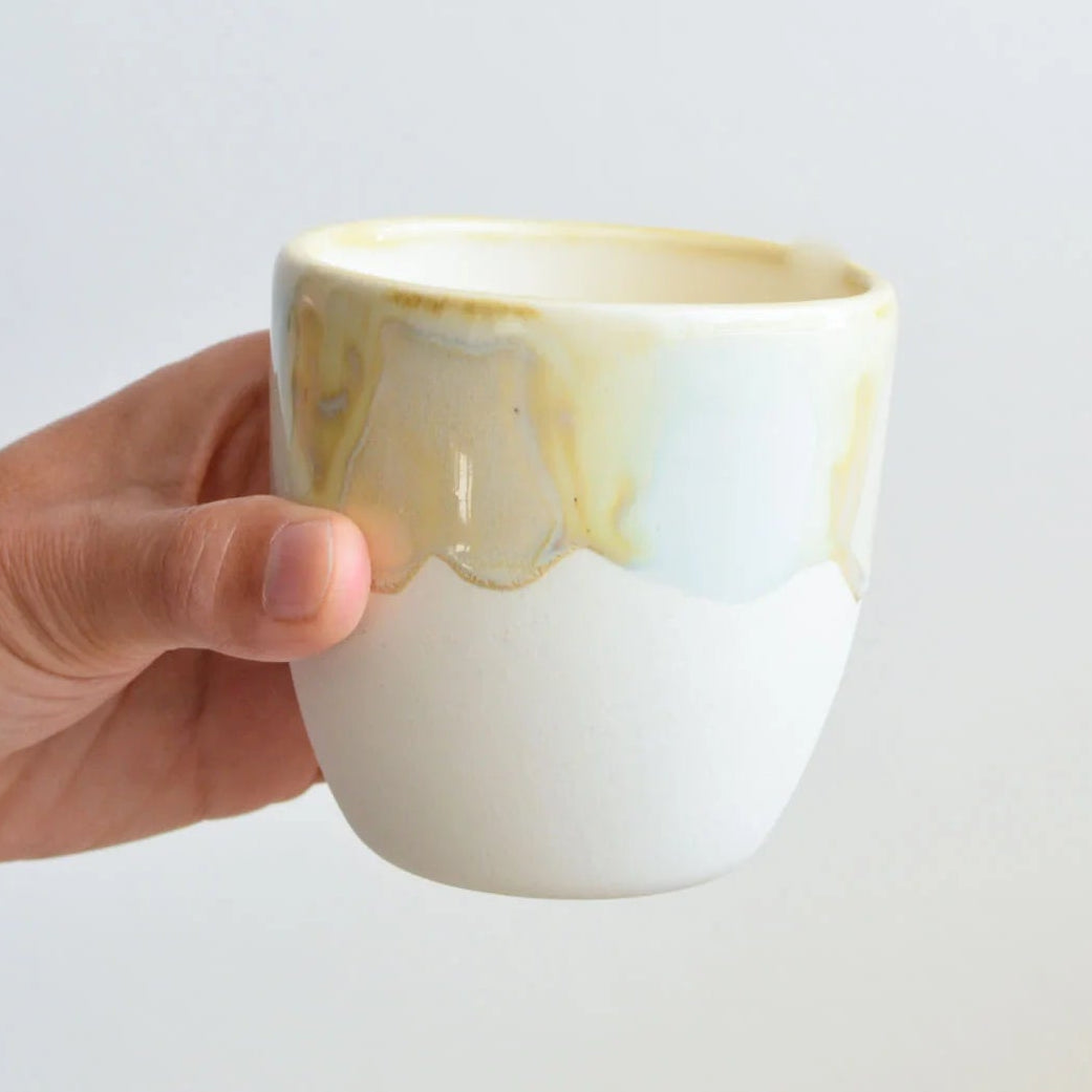 Kim Wallace Ceramic Cup 8oz - Adrift