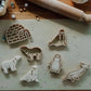 Cookie Cutter / Play Dough Cutter Set - Arctic (set of 5)