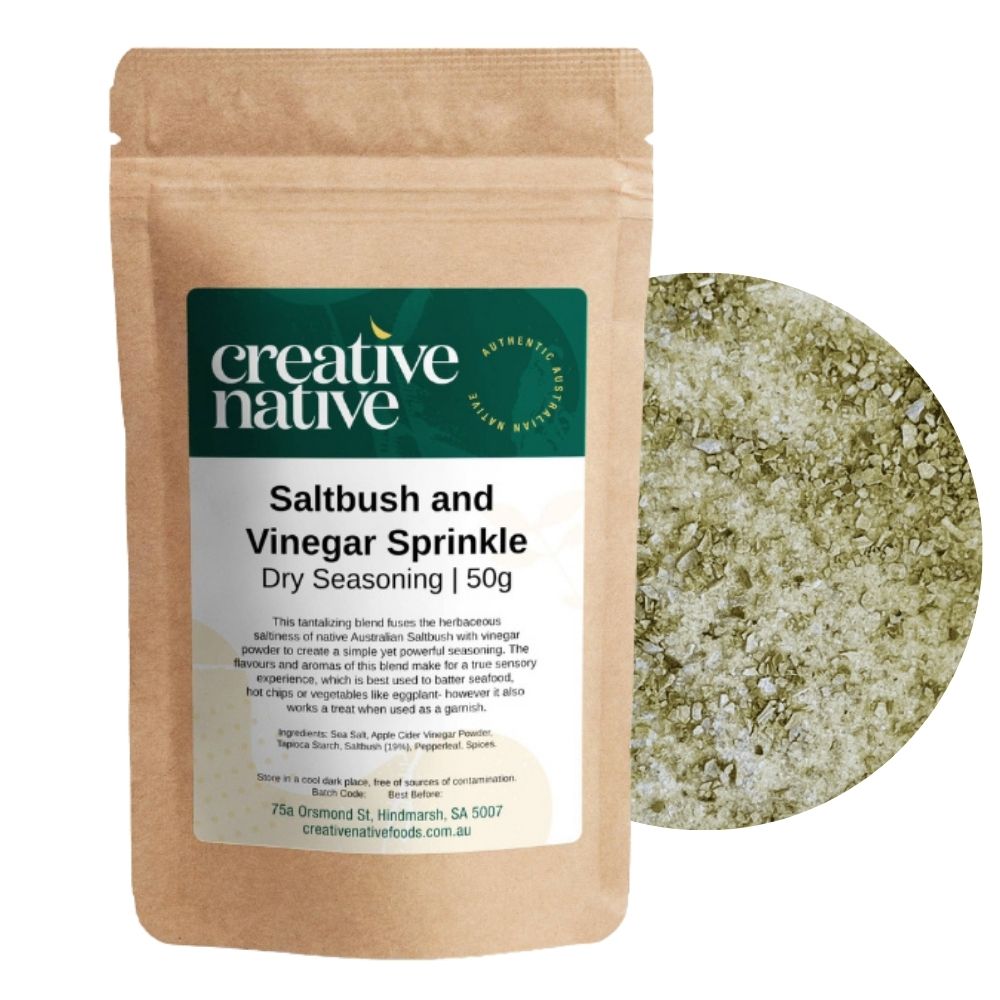 Creative Native Saltbush and Vinegar Sprinkle 50g