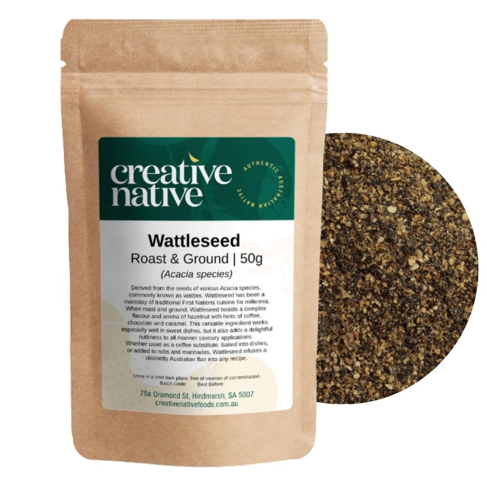 Creative Native Wattleseed Roasted & Ground 50g