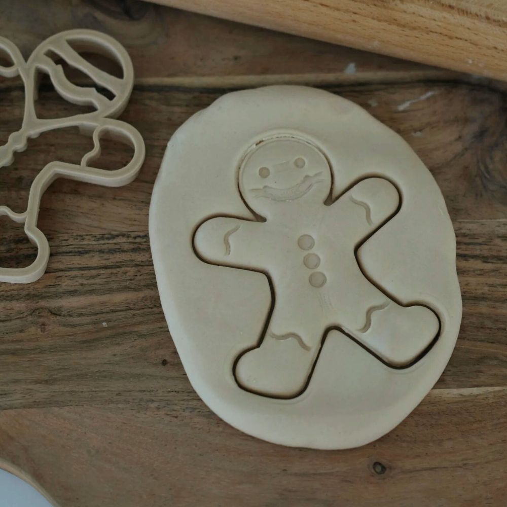 Cookie Cutter / Play Dough Cutter - Gingerbread Man Christmas