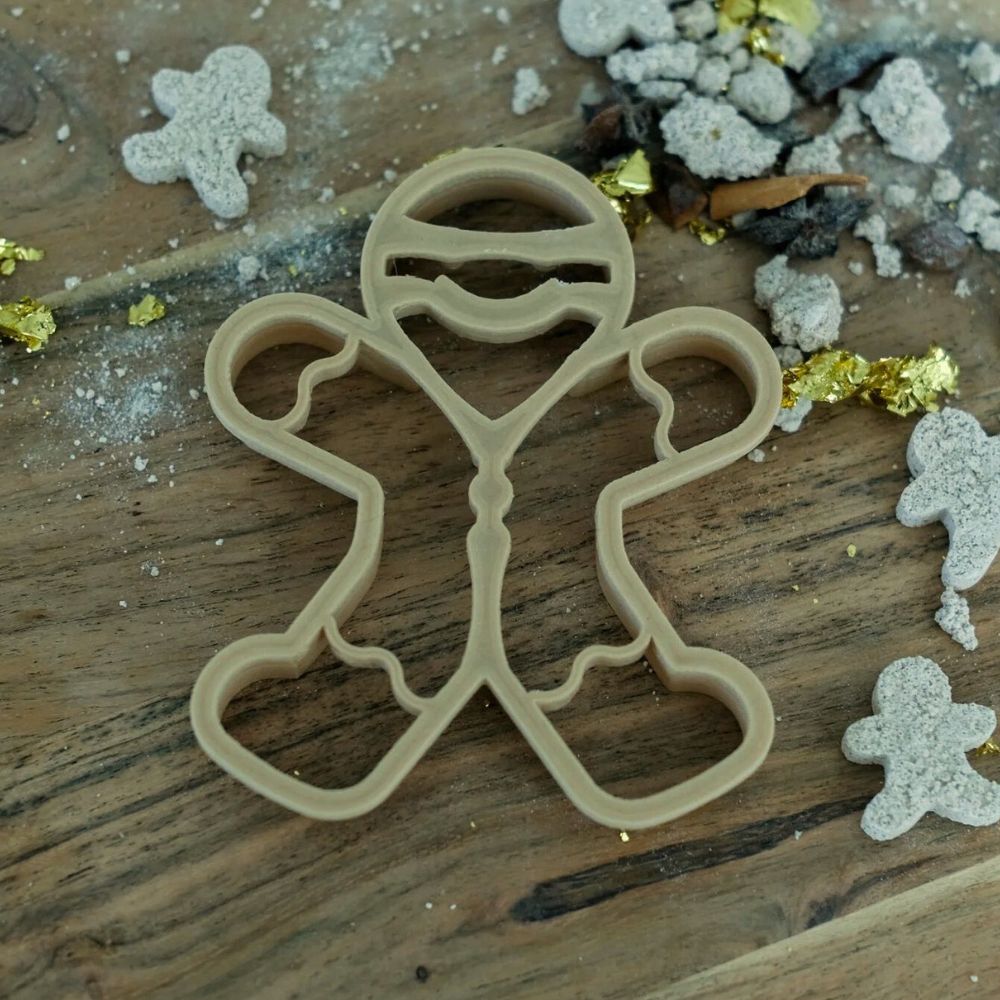 Cookie Cutter / Play Dough Cutter - Gingerbread Man Christmas