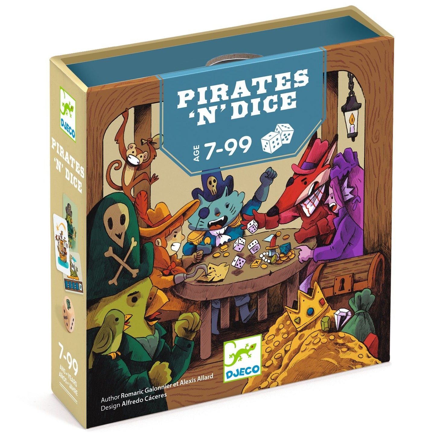 Djeco Pirates'n'Dice Card Game