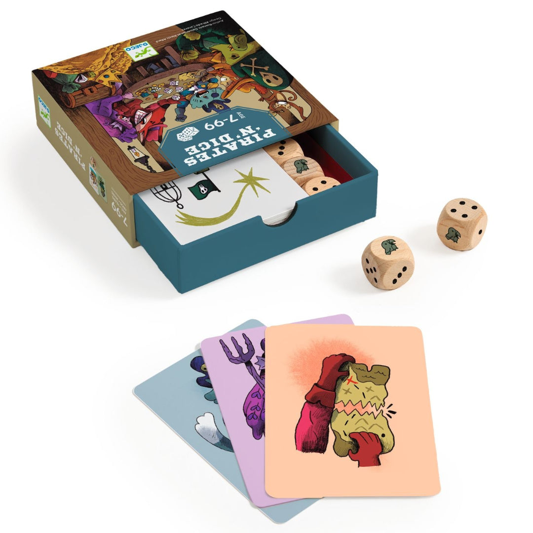 Djeco Pirates'n'Dice Card Game