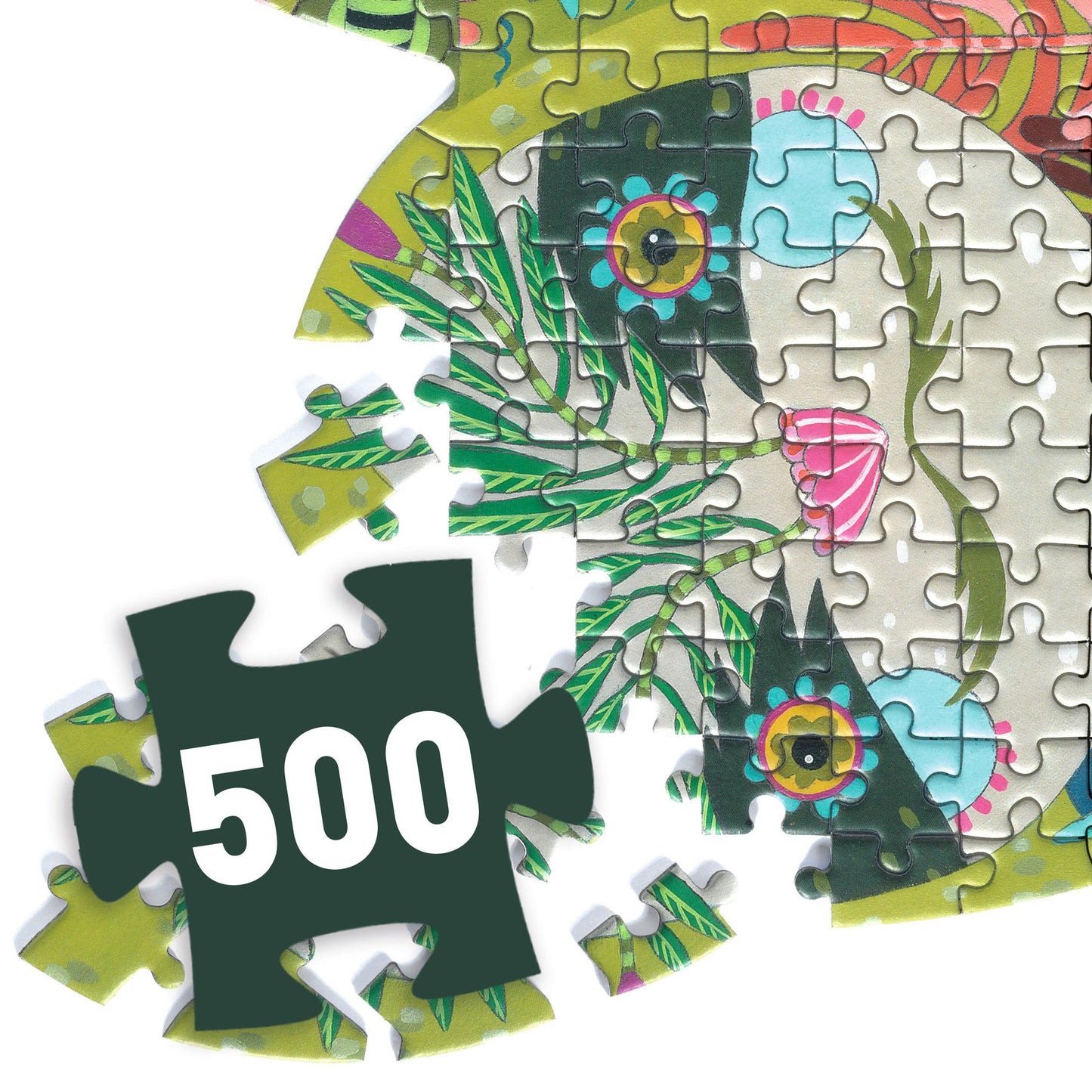 Djeco Art Puzzle 500 Piece - Sloth