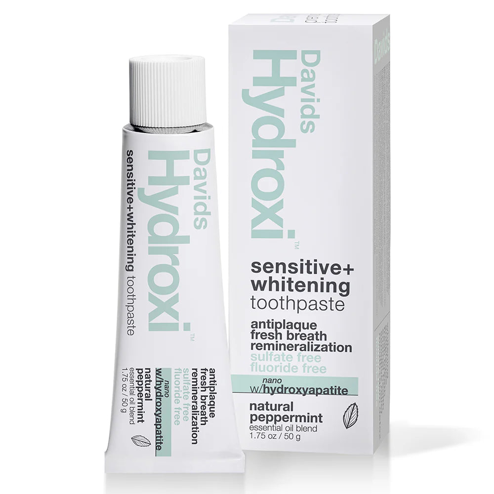 Davids Hydroxi Toothpaste - Sensitive + Whitening Peppermint