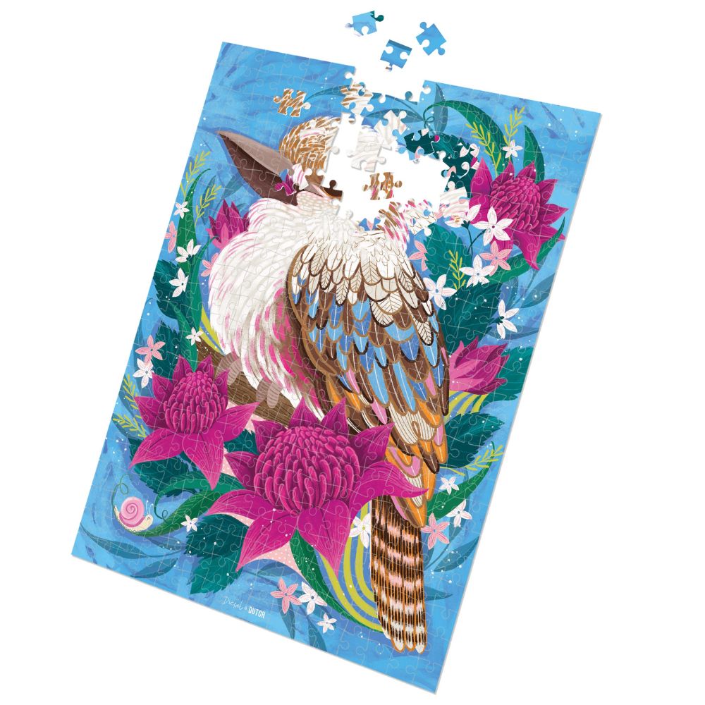Diesel & Dutch 1000pc Jigsaw Puzzle - Kookaburra's Perch