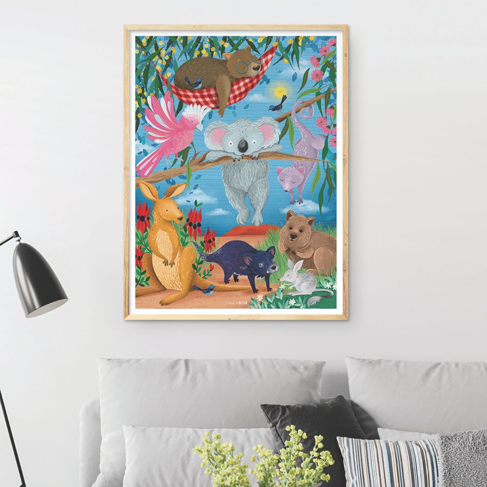 Diesel & Dutch 1000pc Jigsaw Puzzle - Wildlife Down Under