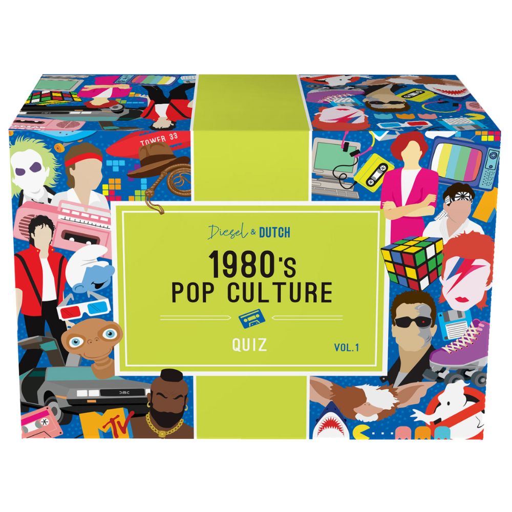 Diesel & Dutch 1980's Pop Culture Trivia Box