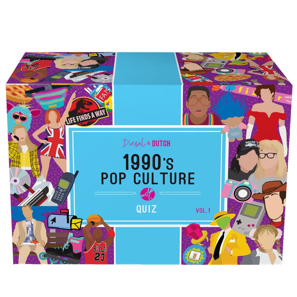 Diesel & Dutch 1990's Pop Culture Trivia Box
