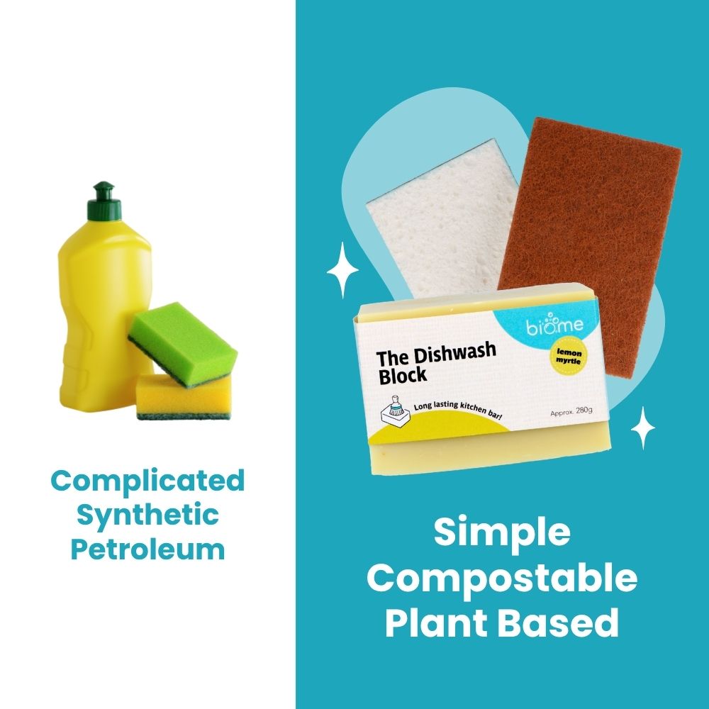 The Dishwash Soap Block by Biome