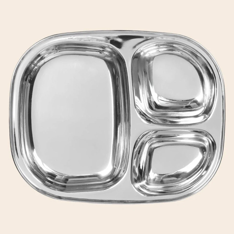 Ever Eco Stainless Steel Divided Plate