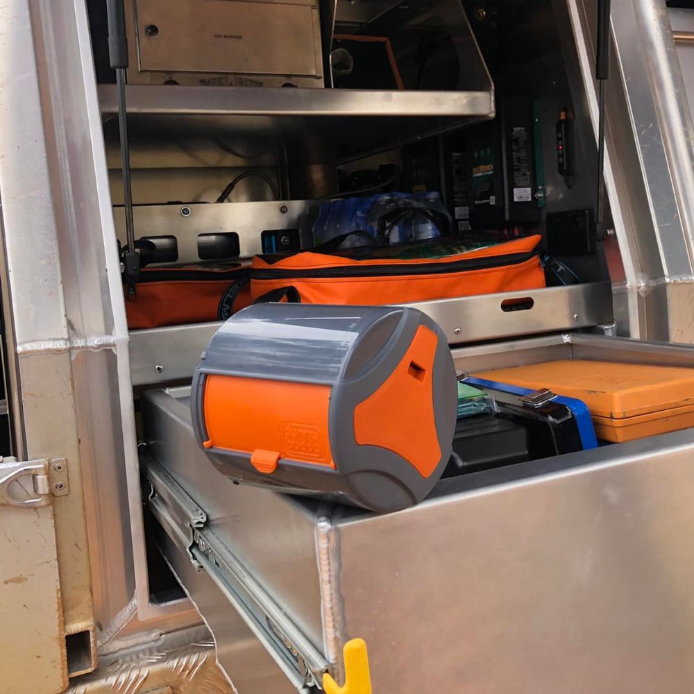 Dunny Buddy Toilet Roll Protector - Sunburnt Orange